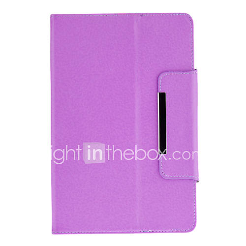 Classic Protectiove Case with Stand for 9 Inch Tablet(Purple)