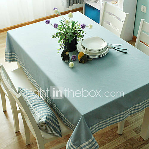 Elegant Table Cloth, Polyester Blue