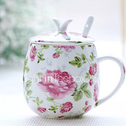 Creative Mug, Ceramic 333.5, Country Rose