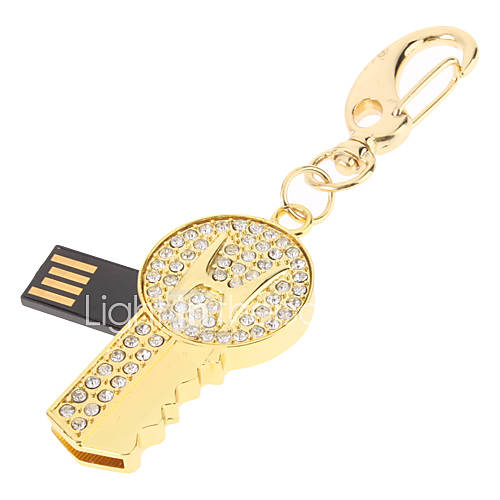 Gold Key Feature USB Flash Drive 32GB