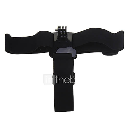 ESER TDT Three Glue Head Strap Side Frame Set Accessories for Gopro 3   Black Silver