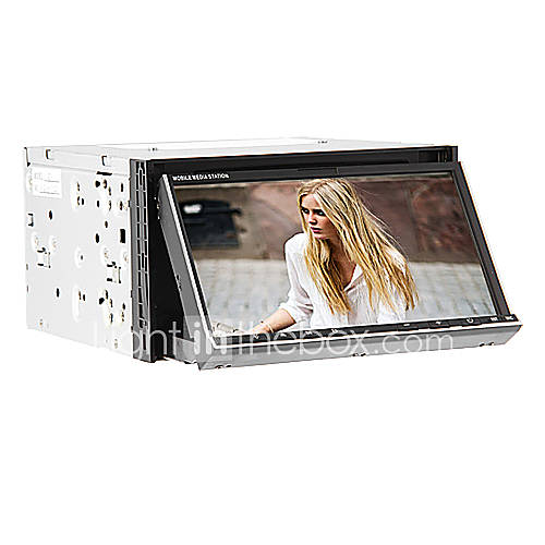 6.95Inch 2 Din Universal Car DVD player with DVD,GPS,BT,IPOD,RDS,Touch Screen