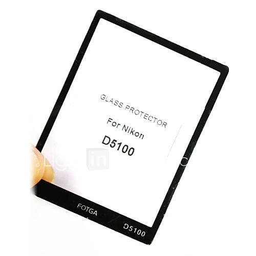 Fotga Premium LCD Screen Panel Protector Glass for Nikon D5100