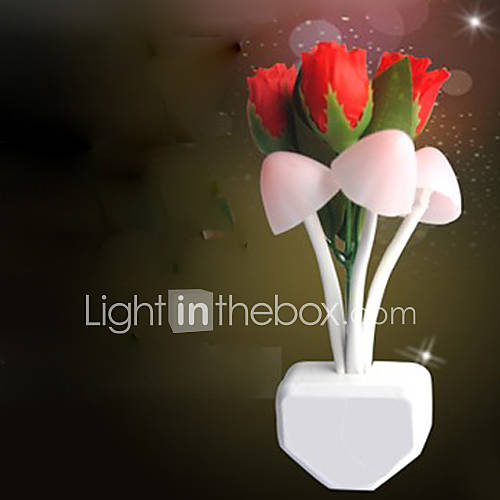 Modern Rose Shape Light operated Night Light