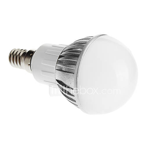 E14 3W 270LM Warm White Light LED Globe Bulb (AC 220V)