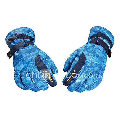 TOPSKY Outdoors Men and Women 100% Nylon Waterproof Insulated Gloves