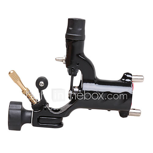 Aluminum Alloy Liner And Shader Rotary Tattoo Machine(Black)