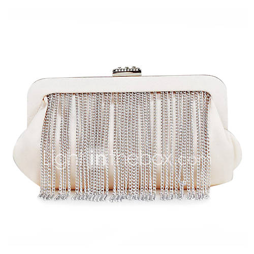 Attractive Silk With Metal Tassels Clutches/Evening Handbags(More Colors)