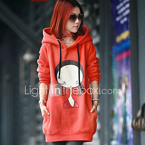 MaternityS Hoodie Print Long Sweater