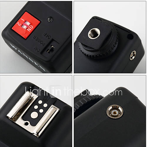 Wansen 4 Receivers Wireless Flash Trigger