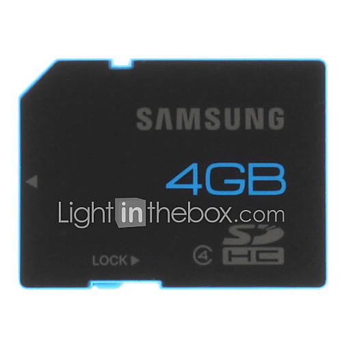 SDHC Card 4G Class 4