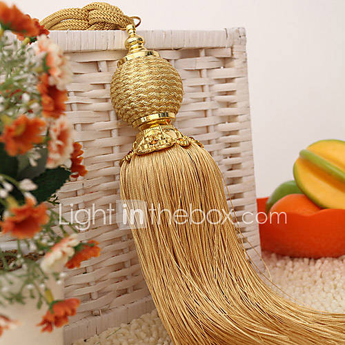 Classic Latern Style Polyester Tassel (One Pair)