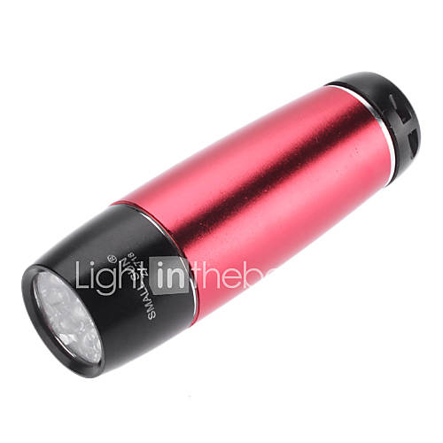 Small Sun ZY 718 Mode Waterproof LED Flashlight(100ML,3xAAA,Red)