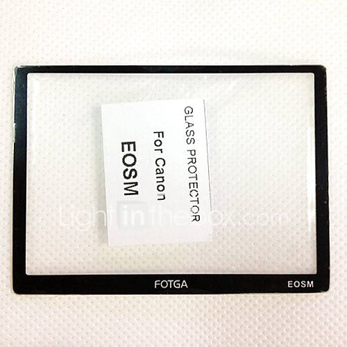 Fotga Premium LCD Screen Panel Protector Glass for Canon EOS M