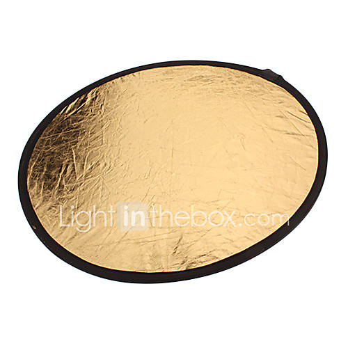 23.4 inch Gold Silver 2 in 1 Light Collapsible Reflector VFS 145505 for Camera