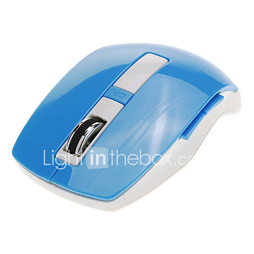 Comfortable Shape Optical Wireless 2.4GHz Mice Mouse for Laptop/PC/Notebook (Assorted Colors)