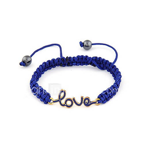 Love Style Braided Rope Womens Bracelet(More Colors)