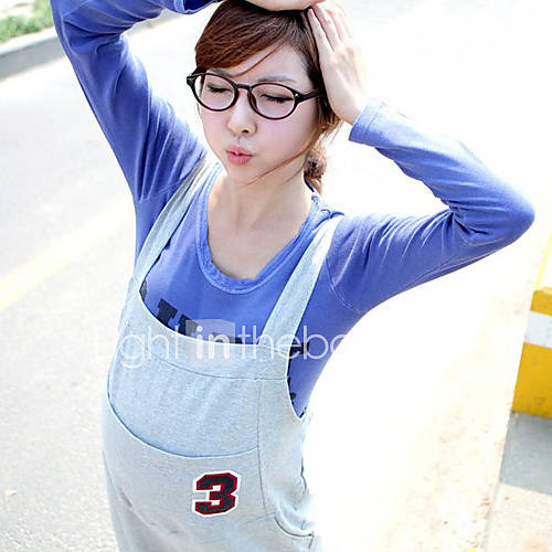 Maternity Casual Suspender Pants