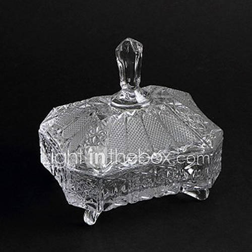 European Glass Fashion Money Box