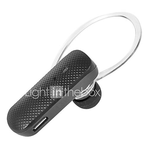 ROMAN R505 Radiation Proof Bluetooth Headset for Galaxy S3 S4 HTC (Black)