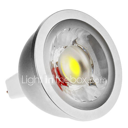 MR16 5W COB 330LM 6000K Cool White Light LED Spot Bulb (12V)