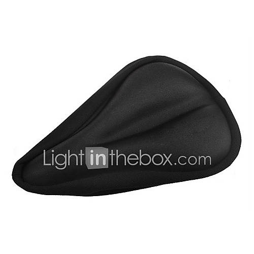 Thick Silicone Black Bicycle Saddle Pad Seat Cover