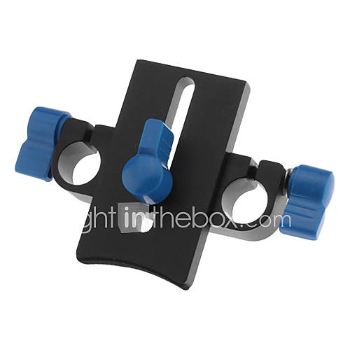 Aluminum Alloy Big Camera Lens Stabilizing Holder   Black