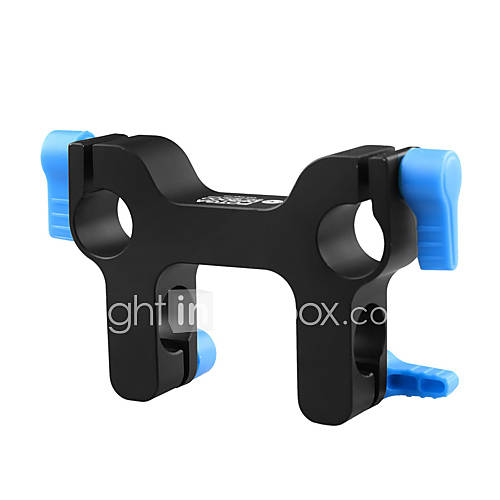 FOTGA Mount Bracket Rail Block Rod Clamp F 15mm Rod DSLR Rig Rail Follow Focus