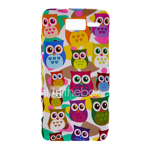 Owls Pattern Soft Case for MOTO Xt890