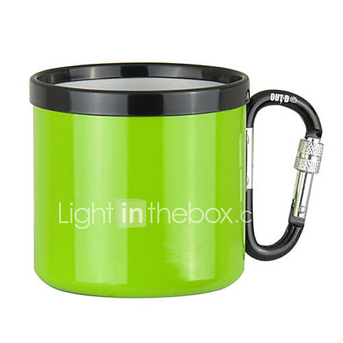 Outdoor 400ML Aluminum Alloy Travel Cup