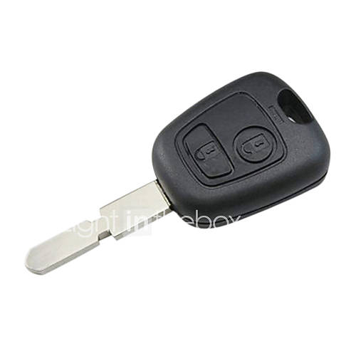 2 Button Remote Key Casing for Peugeot