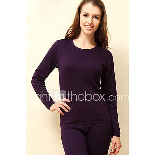 Womens Thick Fleece Warm Thermal Underwear