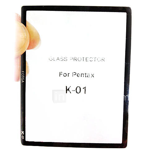 Fotga Premium LCD Screen Panel Protector Glass for Pentax K 01