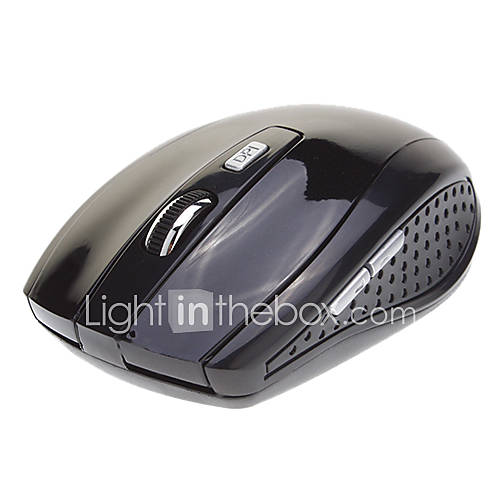 Comfortable Shape Optical Wireless 2.4GHz Mice Mouse for Laptop/PC/Notebook (Assorted Colors)