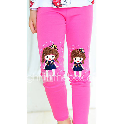 Girls Little Girl Picture Colorful Legging