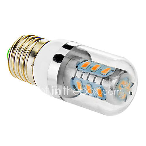 E27 7.5W 15x5630SMD 700LM 2500 3500K Warm White Light LED Corn Bulb (85 265V)