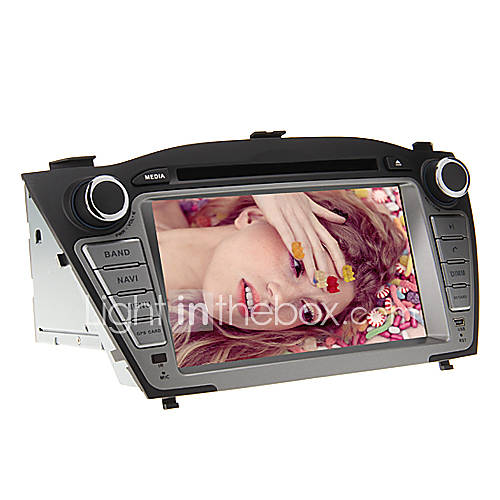 7 Inch 2Din Car DVD Player for HYUNDAI TUCSON IX35 2009 2013 Support GPS,BT,RDS,Game,iPod