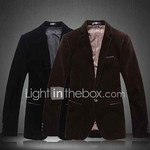 MenS Casual Corduroy Blazer