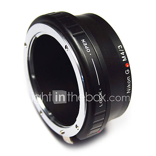 EMOLUX Nikon G AF S F Lents to Micrl 4/3 M4/3 Mout Adapter GF2 GF3 G2 G3 GH2 E PL3 PM1