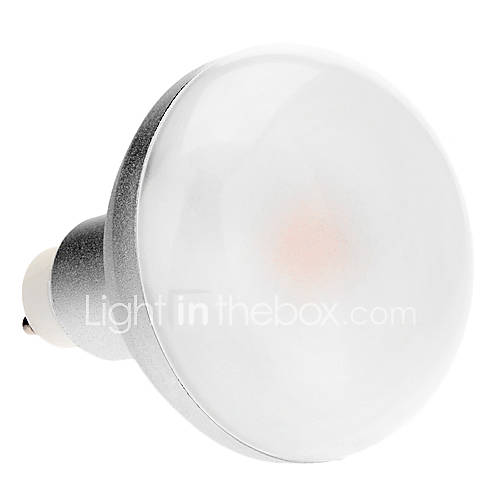 GU10 10W 1xCOB LED 500 520LM 3000 3500K Warm White Light LED Globe Bulb (85 265V)