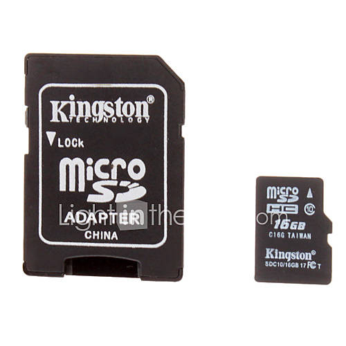 Class 10 Ultra microSDHC TF Card 16G with TF Card Adapter