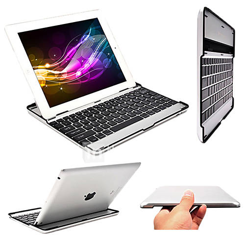 Aluminum Bluetooth Keyboard for iPad 2/3/4