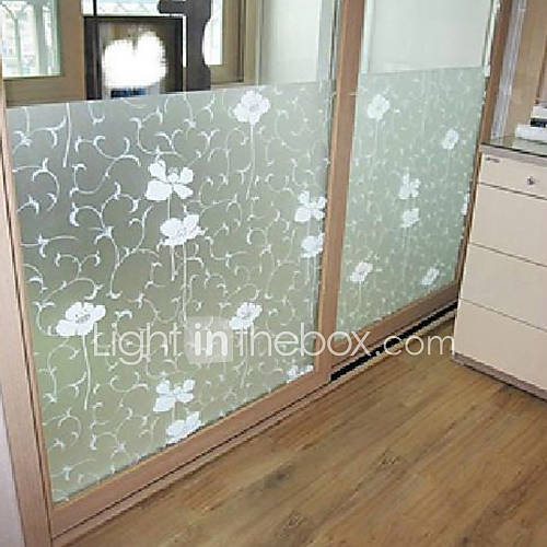 Country Floral Blossoms Window Film