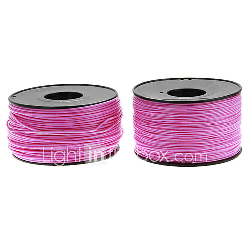 Reprapper 3D Printer Consumables Pink Color (Optional Wire Diameter and Material) 1 Piece