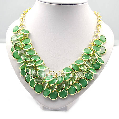 Womens Multi layers Drops Necklace