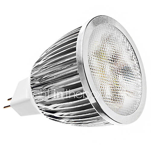 MR16 5W 5 LED 400 450LM 6000 6500K White light Spot Bulb (12V)