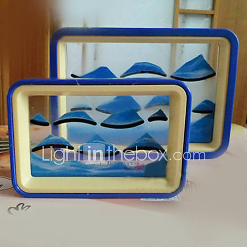 Modern Sand Art Frame Novelty Gadget   2 Colors Available