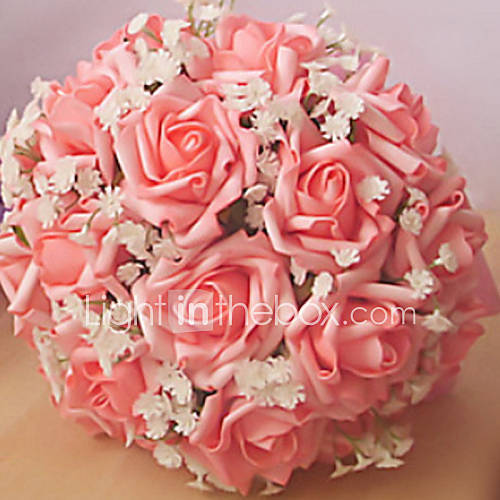 18 Heads Rose Round Shape Wedding/Party Bridal Bouquet