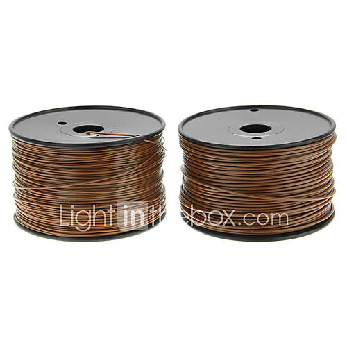 Reprapper 3D Printer Consumables Wood Color (Optional Wire Diameter and Material) 1 Piece