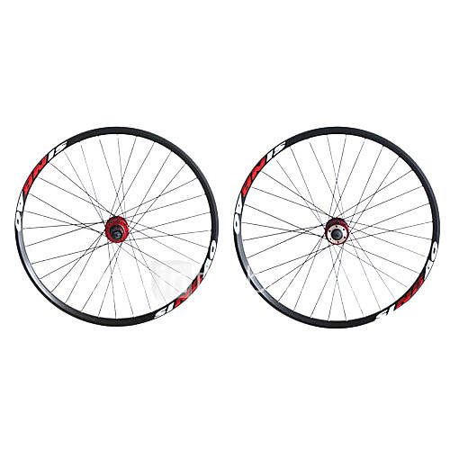 SINBAO   26 MTB Disc Brake AL Alloy BlackRed Mountain Bike Wheelsets